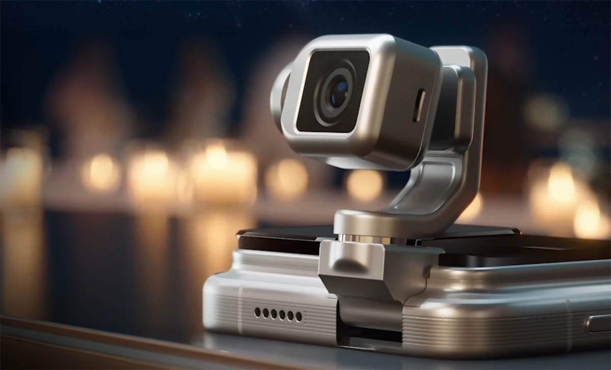 Honor Robot Phone with pop-out gimbal camera arm